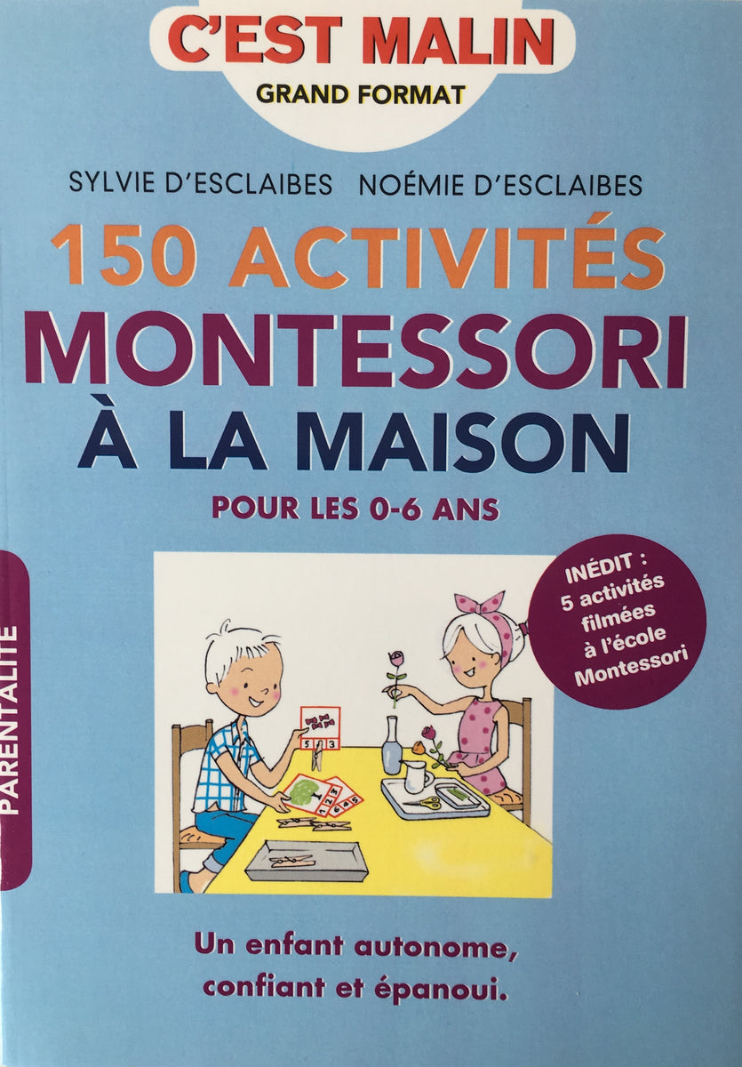 Livre Montessori dès 18 mois - L'école à la maison