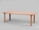 Table demi-lune - Extension rectangulaire